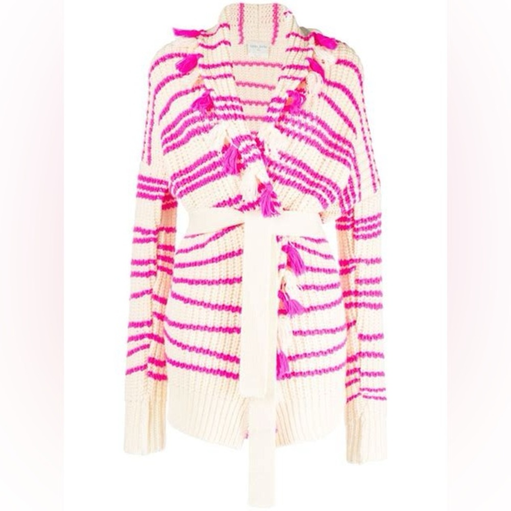 NWT Women's Cream and Pink Sweater by Forte Forte